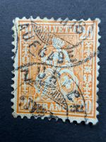 Schweiz Briefmarke 20 Centimes, Helvetia sitzend,