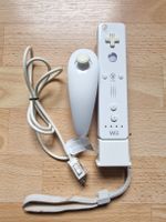 Nintendo Wii Remote Controller mit Nunchuk weiss gebraucht