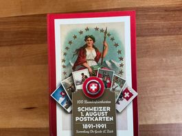 Bundesfeier Postkarten Faksimile im Schuber 1891-1991