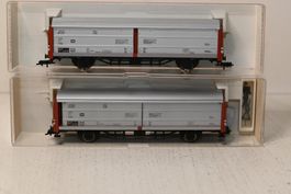 Fleischmann Schiebewandwagen H0/DC mit OVP