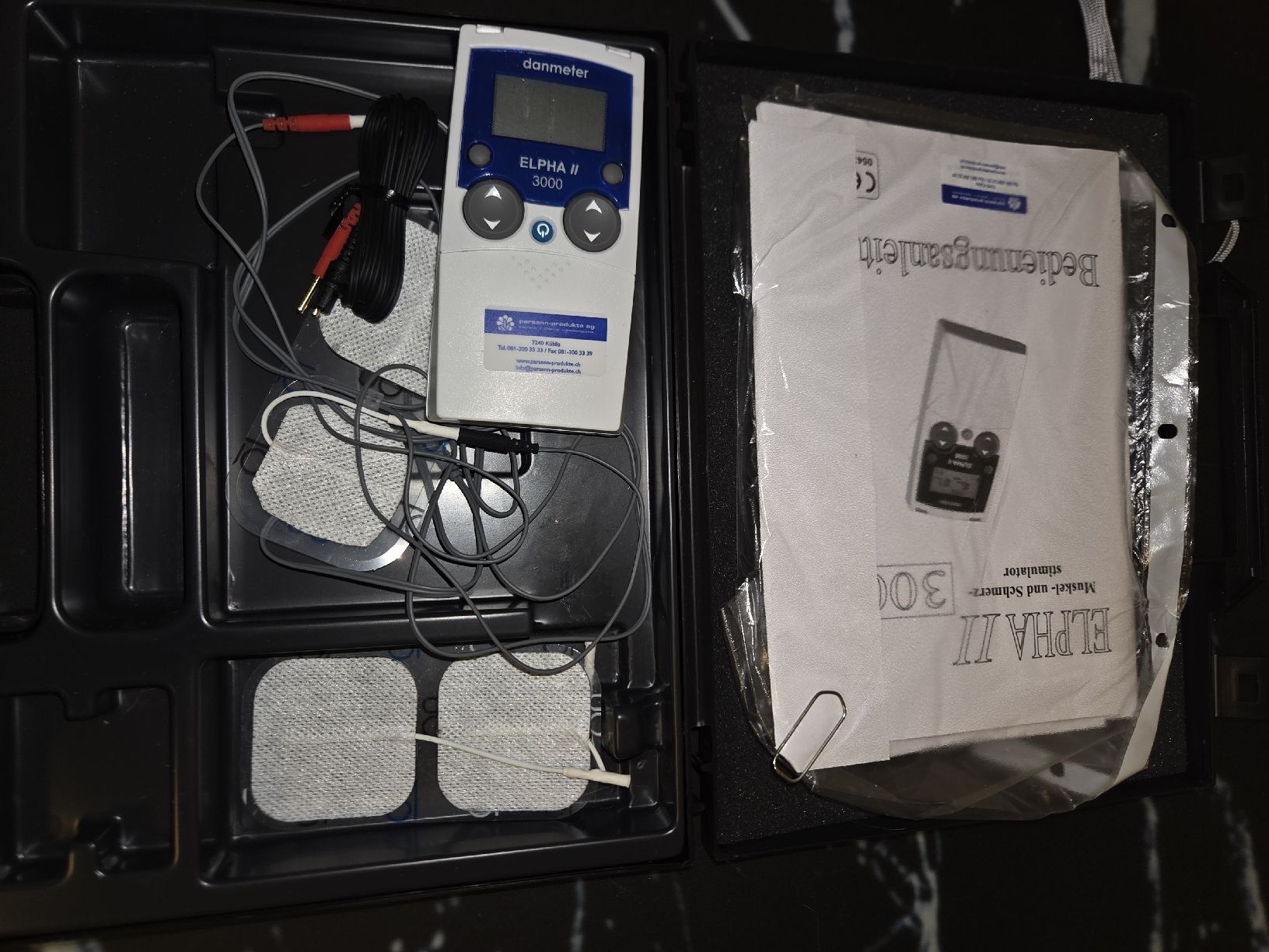 Appareils de massage: ELPHA II 3000 TENS Schmerzstimulator im Koffer – Défectueux à Morschach par bluefisch396 2
