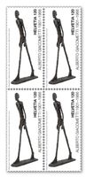Schweiz 2026 Giacometti 4er Block Versand A-POST AUSVERKAUFT