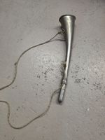 Antikes Signalhorn Metall mit Kordel gebrauchter Zustand