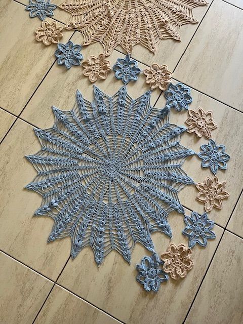 Alle Dekorationen: Tischläufer gehäckelt Tischdeko Handmade – Neu (gemäss Beschreibung) aus Naters von sch_9fvg 1