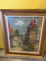 Gemälde "Rothenburg" von Else Brauneis, Top Zustand!