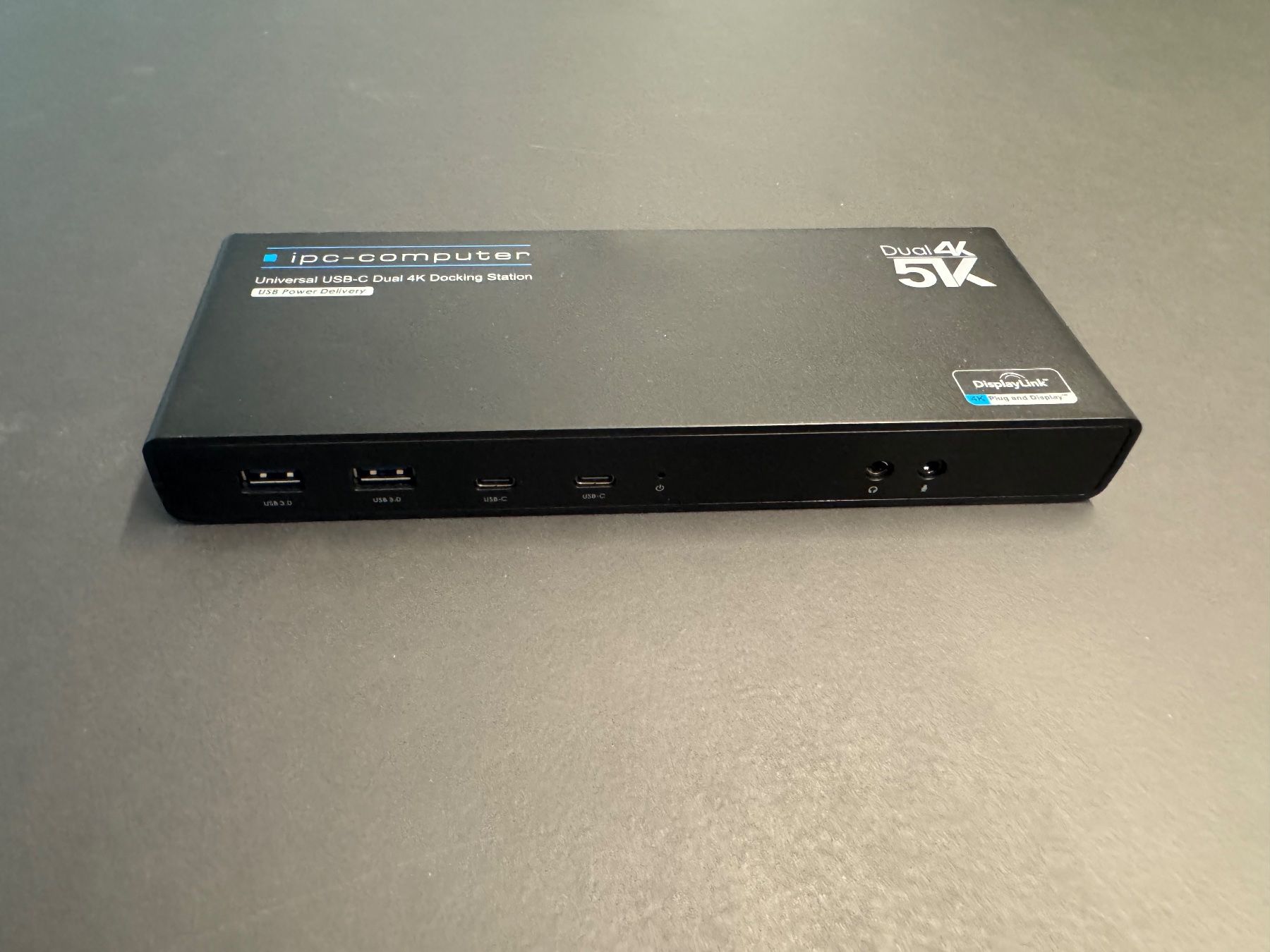 Dockingstation: ipc-computer Universal USB-C Dual 4K Docking Station (5K) – Gebraucht aus Bern von user_egghz2
