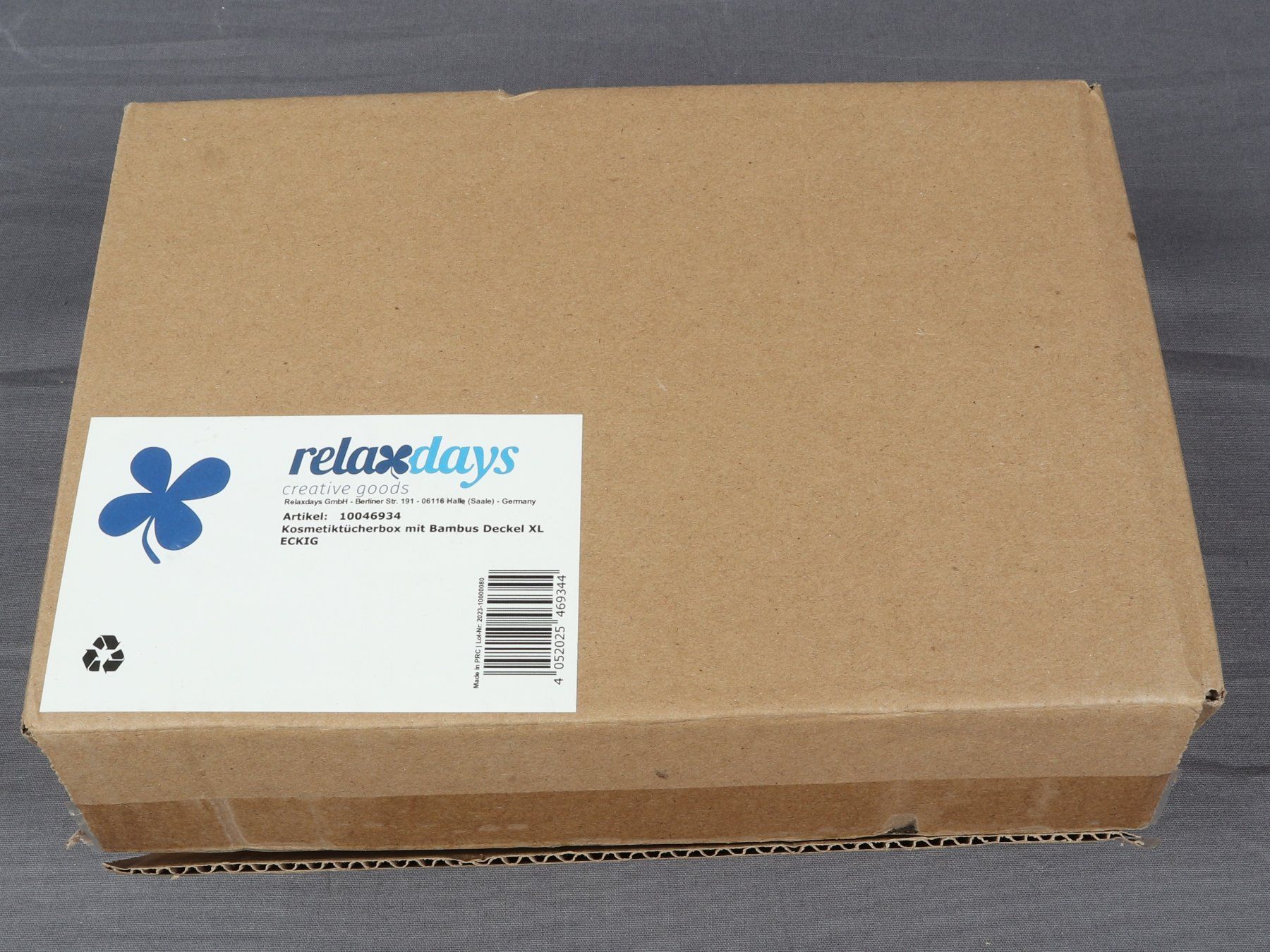 Contenitori & Simili: RELAXDAYS creative goods Kosmetiktücherbox – Nuovo (secondo la descrizione) da Steinen venduto da Restwert_Steinen 6
