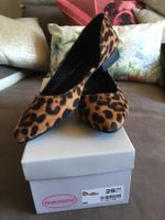 Chaussures ballerines pointes Graceland léopard 36,5 neuf