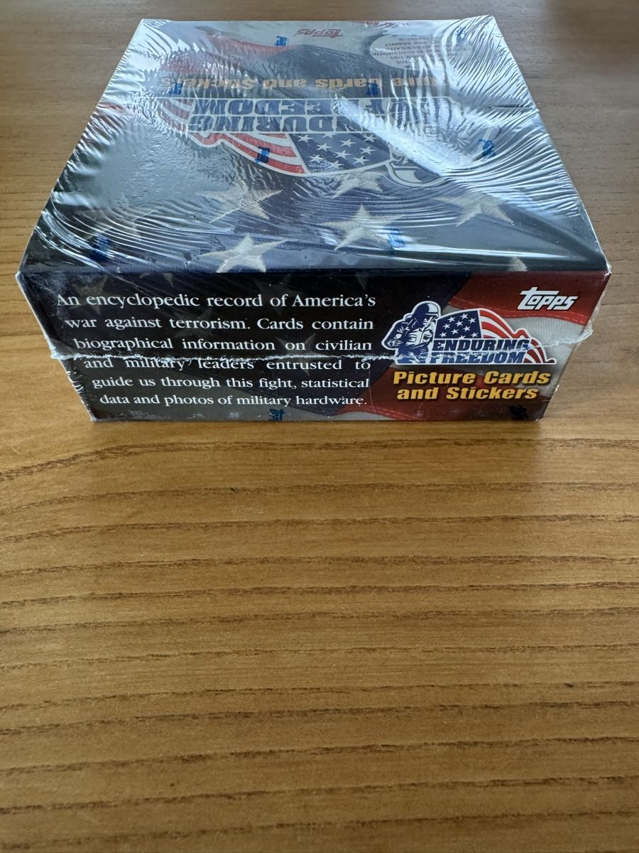 Topps Sammelbilder & Trading cards: TOPPS Enduring Freedom Box 2001 – Neu und originalverpackt aus Altendorf von fivep 4