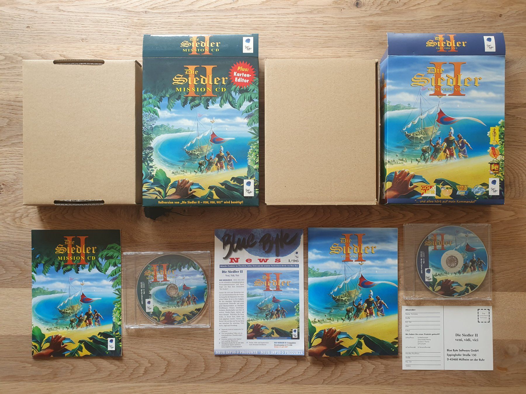 Giochi: PC Game Siedler 2 + Add-On (1996+) Big Box Bundle – Usato da Greifensee venduto da perfectioN88 5