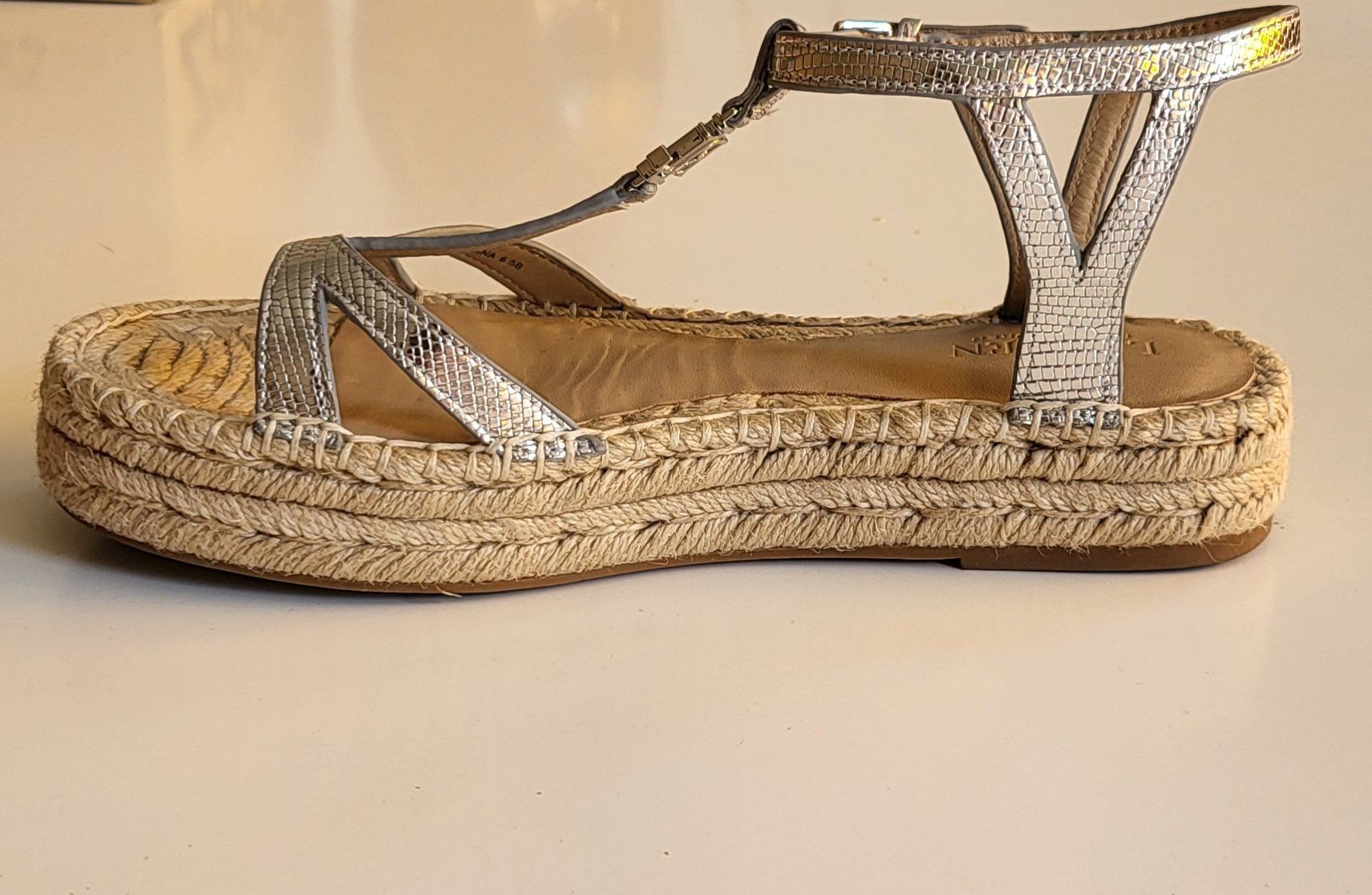 Ralph Lauren Chaussures femmes: Ralph Lauren Espadrilles, silberfarben – D'occasion à Zürich par csa02