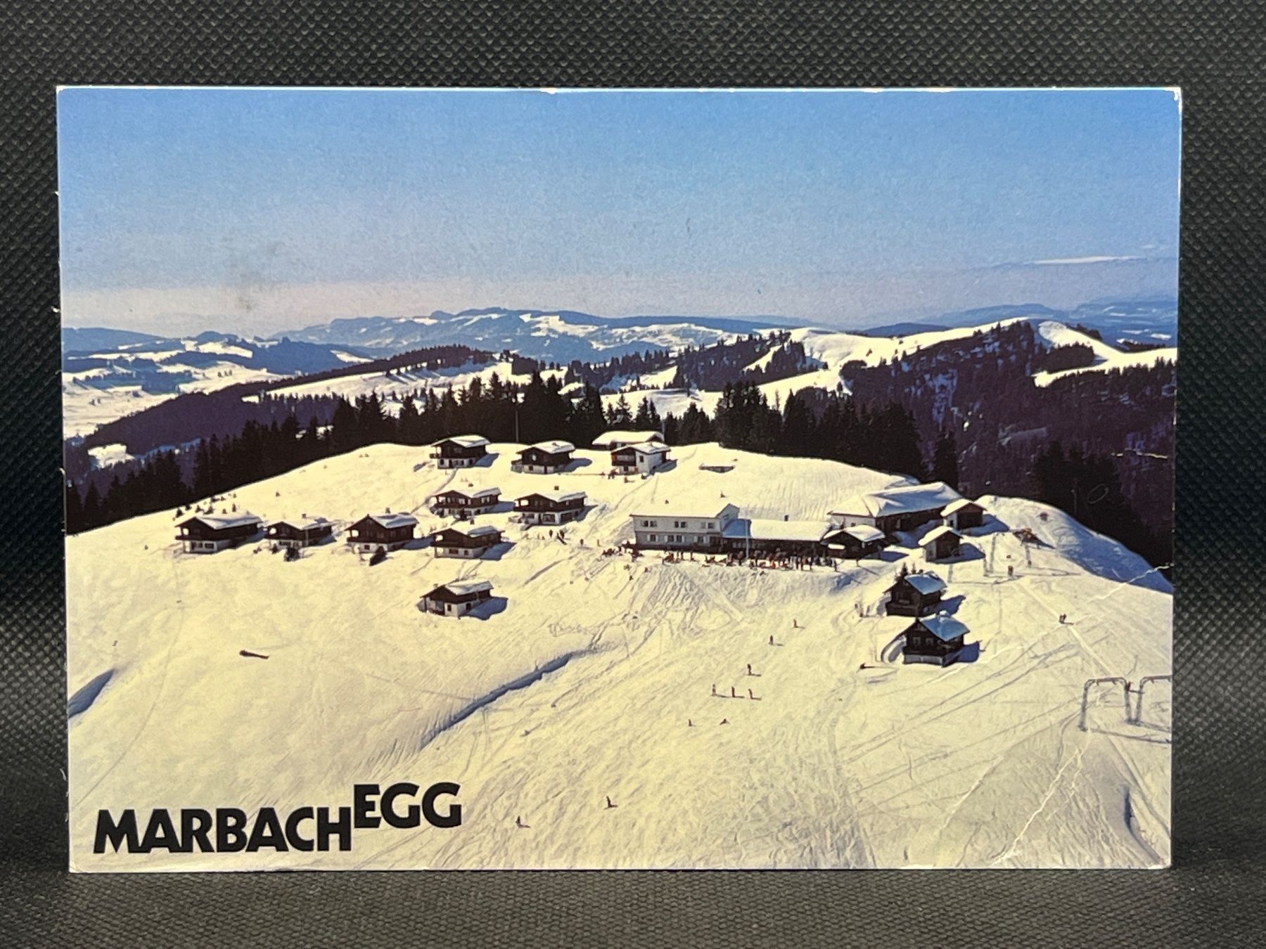 Ansichtskarten: Marbachegg (Entlebuch) 1500 m.ü.M., Rest. Eigerblick – Gebraucht aus Widnau von Brusi9
