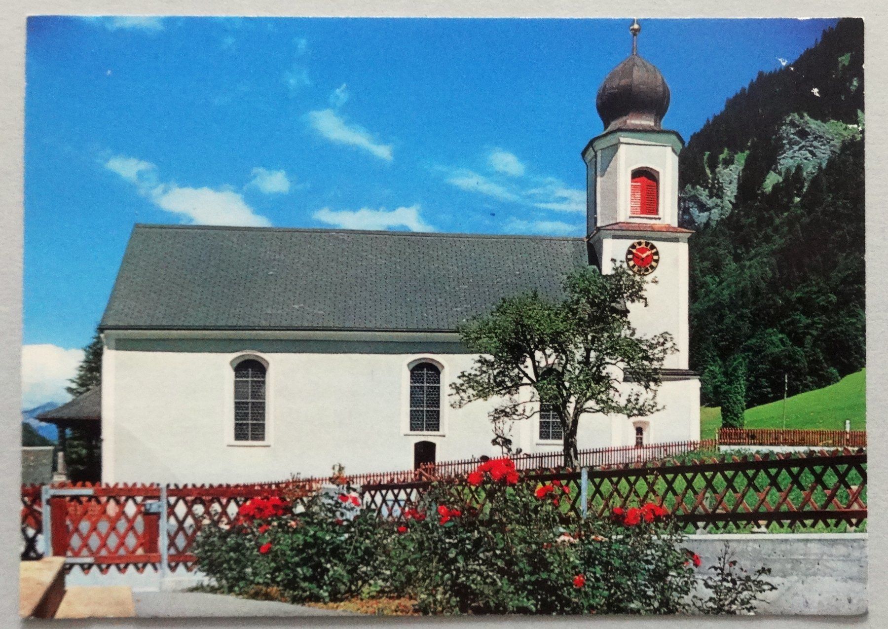 Cartoline postali: Pfarrkirche, Weisstannen – Usato da Fétigny venduto da Billy2miny