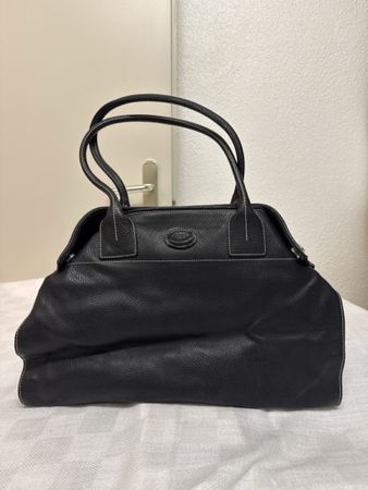 Tods Handtasche Leder schwarz neuwertig