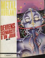 Revue Metal Hurlant N° 63 de 1981 Couverture de D. Juniter