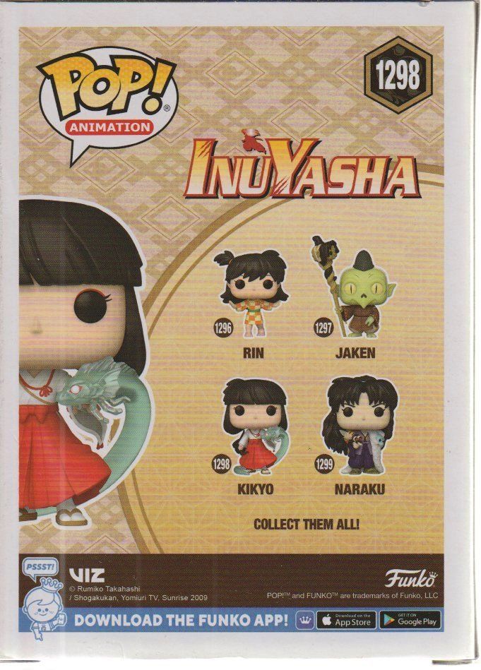 Funko Statuette: FUNKO POP! ANIMATION 1298 KIKYO - INUYASHA – Nuovo (secondo la descrizione) da Vezia venduto da Aquarius_Age 2