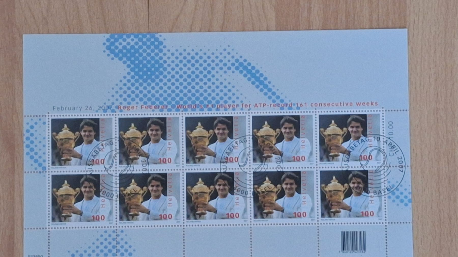 Tutti i francobolli: 8 Kleinbogen mit ET-Stempel – Nuovo (secondo la descrizione) da Pratteln venduto da walti-6060 2