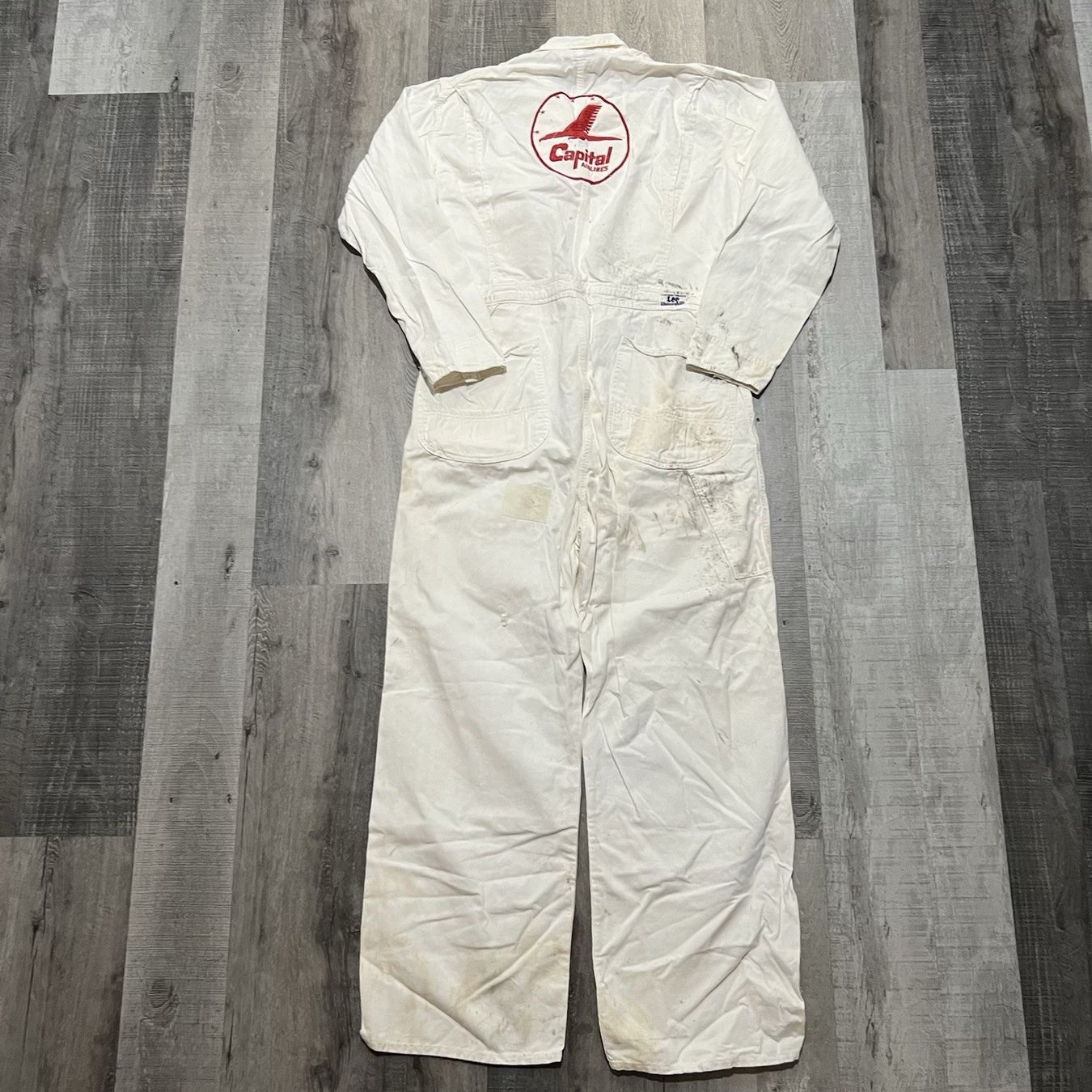 Lee Jumpsuits: Vintage Coverall Overall Oldtimer USA Lee 44 Long – Gebraucht aus Bottmingen von Puffsack 1