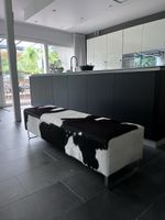 Kuhfell Sitzbank