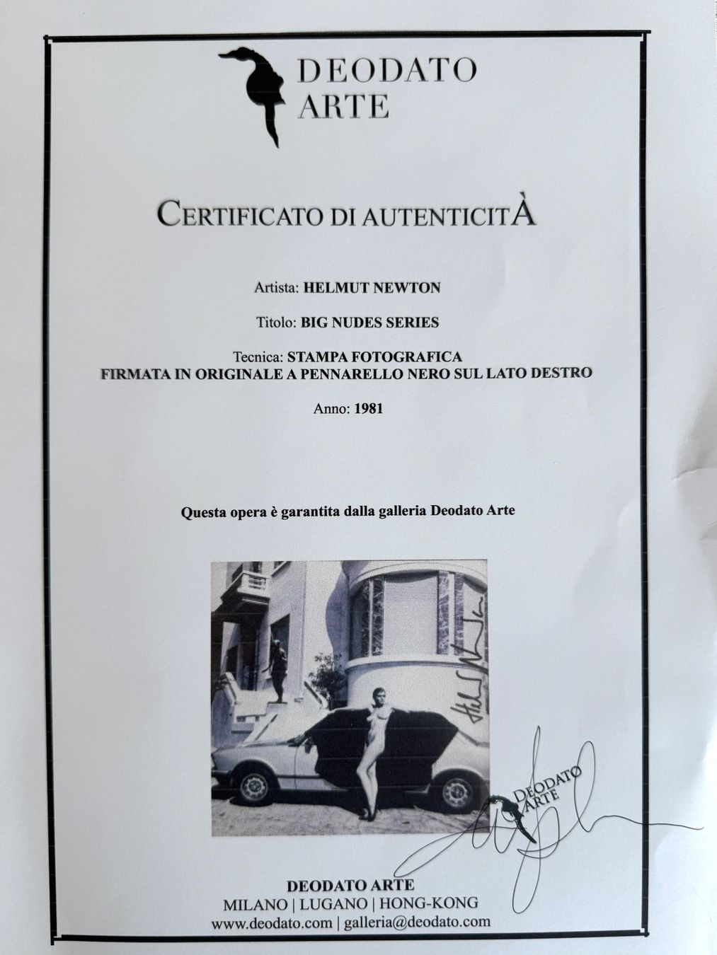 Poster & Bilder: Helmut Newton – Gebraucht aus Massagno von cha_gkq7 2