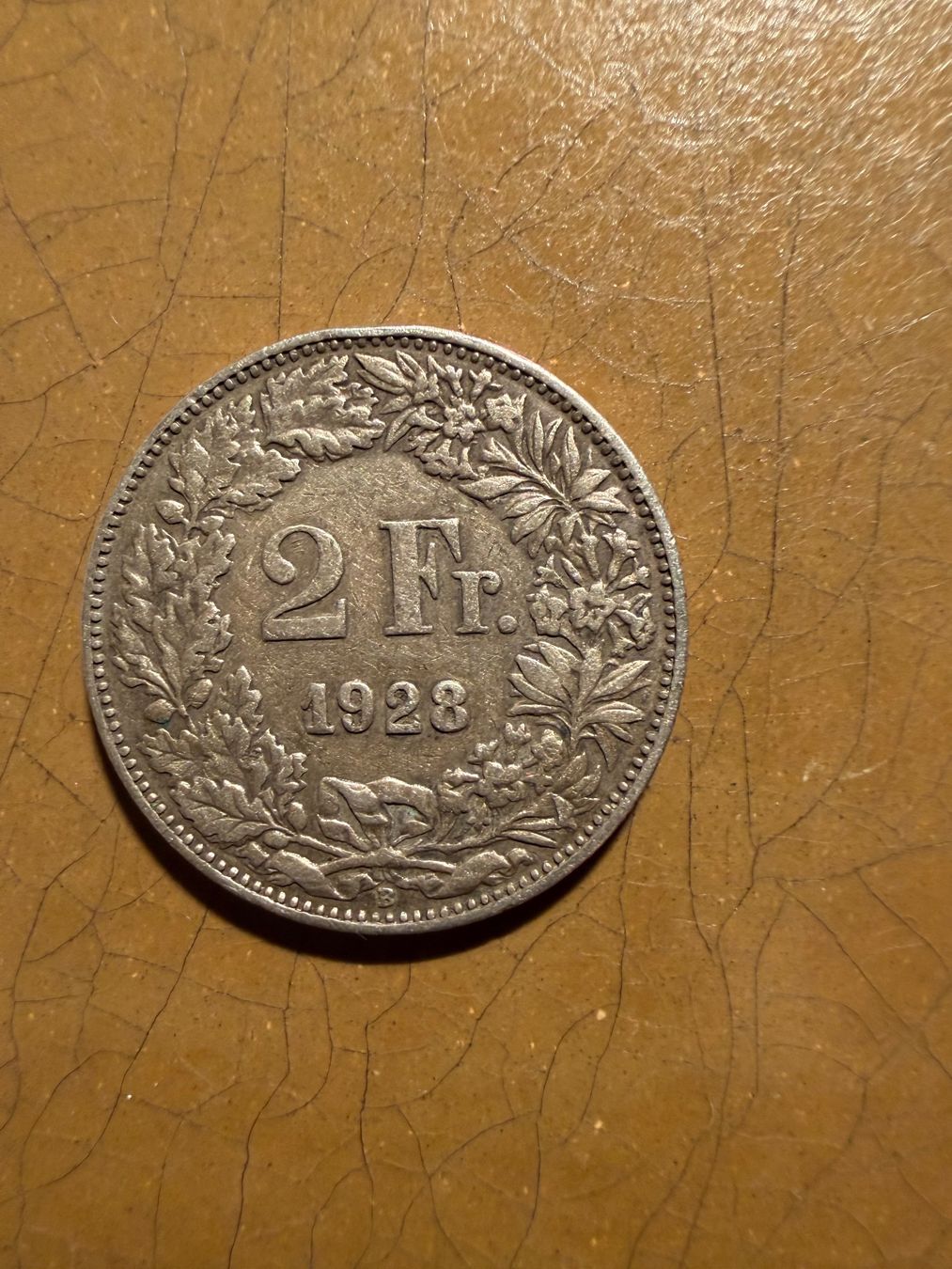 Tutti le monete: Fr. 2.- Silbermünze, 1928 – Usato da Wettswil venduto da AmlaB