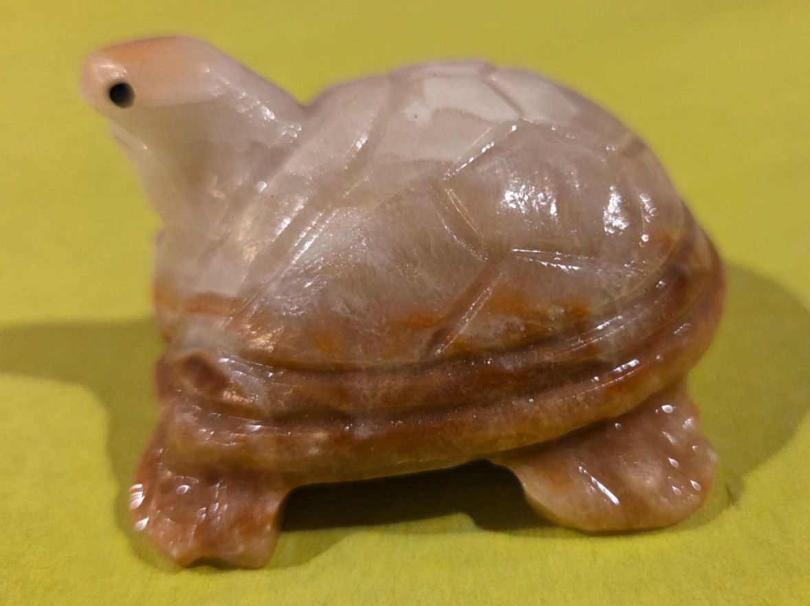 Sculture & Statue: Schildkröte aus Marmor 5cm – Nuovo (secondo la descrizione) da Roggliswil venduto da Mabelco 1