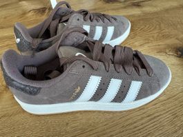 Adidas Campus Sneaker Braun Wildleder   Gr. 39 neuwertig