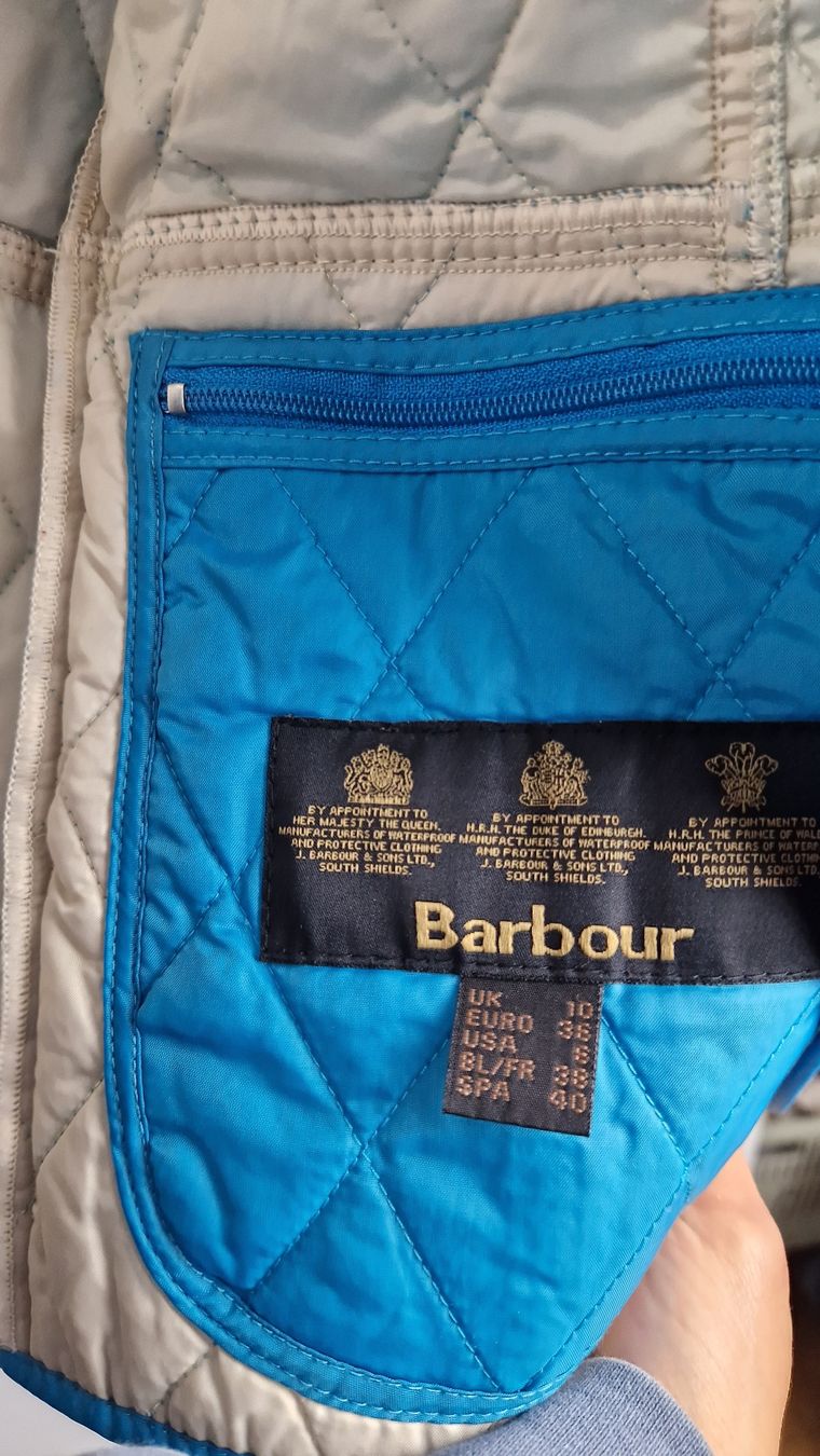 Barbour Giacche: Barbour Übergangsjacke in blau – Usato da Zürich venduto da matisselover 4
