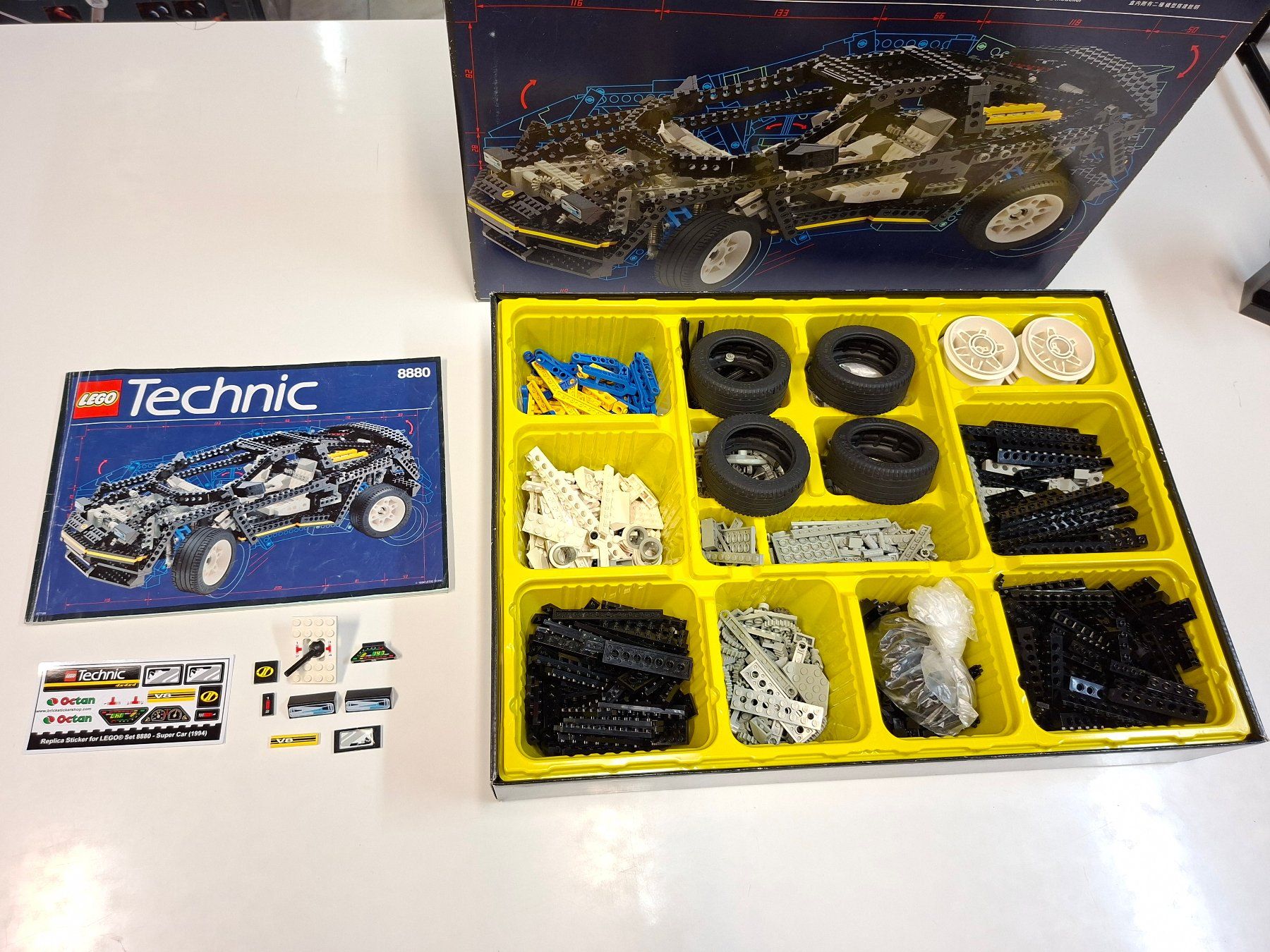 Lego Giocattoli: Lego 8880 Technic Super Car OVP – Usato da Sils im Domleschg venduto da AMAG_AUDI_ZH 2