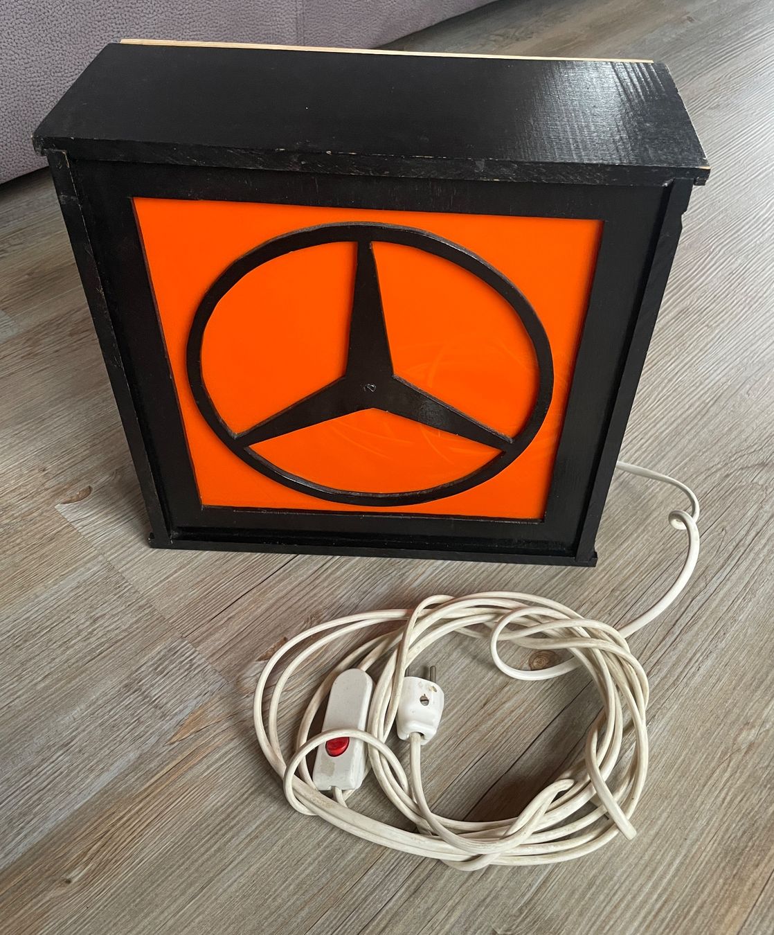 Lampade: Wunderschöne selbstgemachte Mercedes Lampe – Usato da Wichtrach venduto da BRASLETTI_76 2