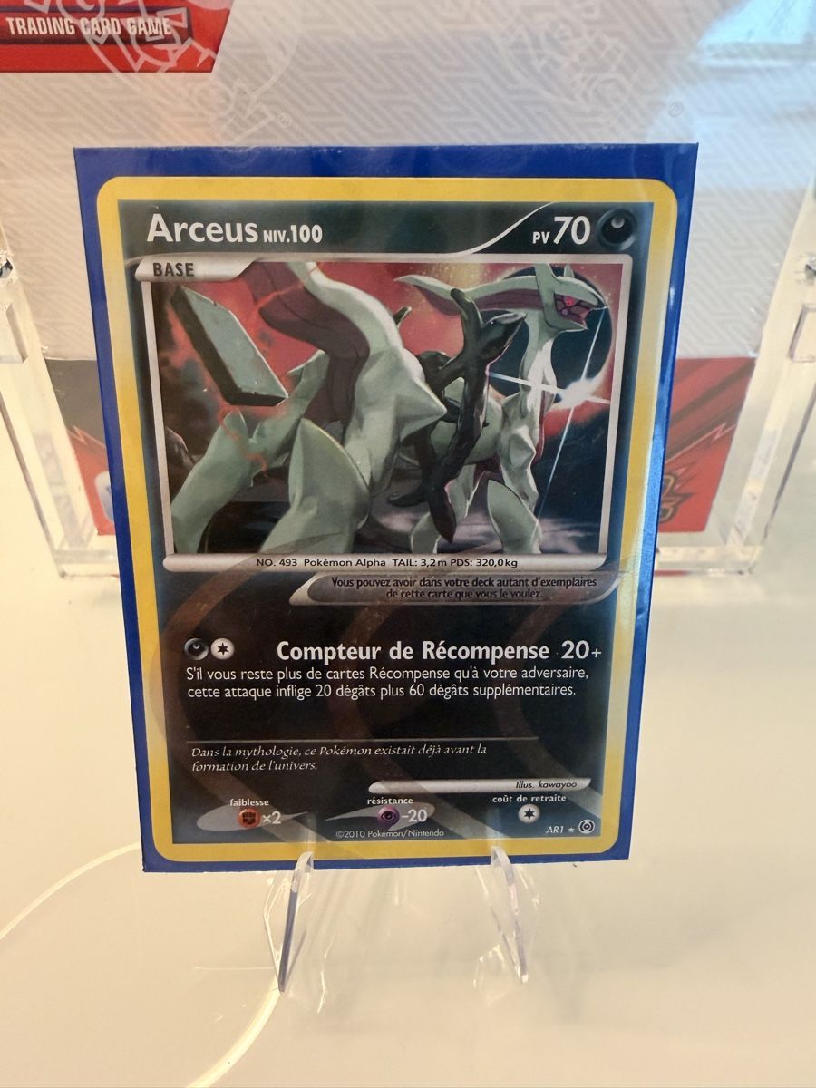 Pokémon Carte collezionabili: Arceus NIV.100 AR1 - Holo Rare  – Usato da Locarno venduto da mar_z75x