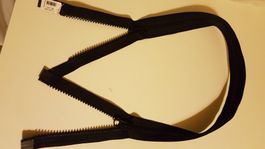 Reissverschluss teilbar, 64 cm schwarz neu