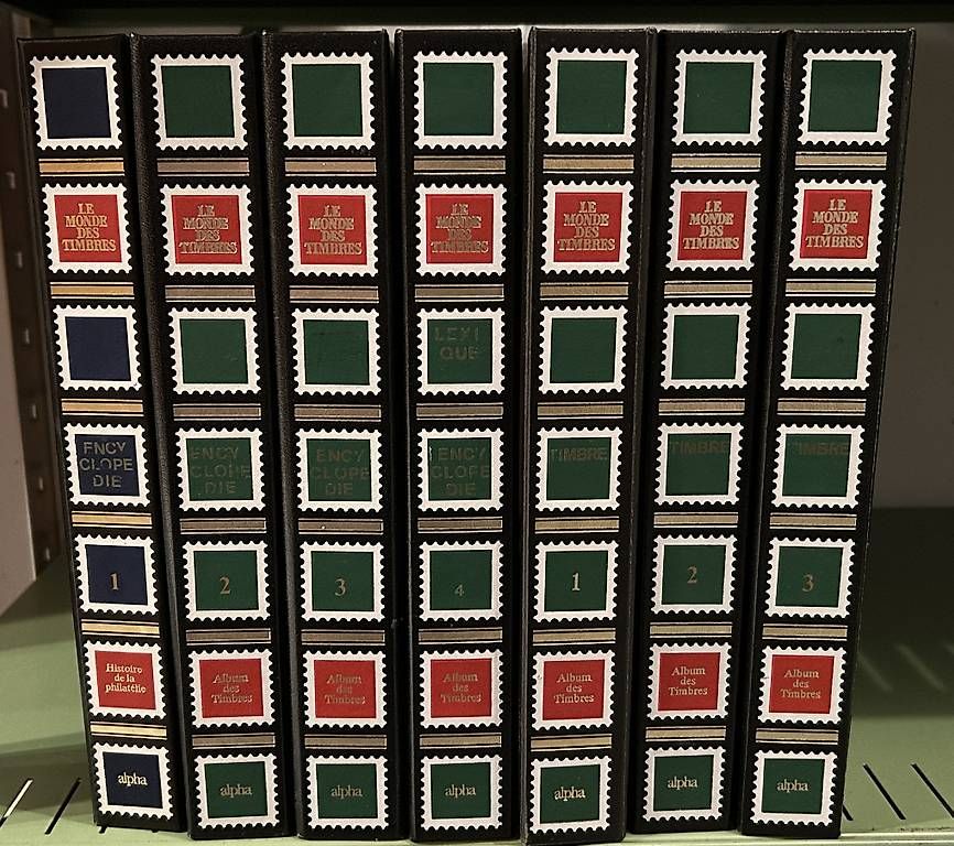 Tutti i francobolli: Le monde des timbres de la collection Alpha – Usato da Ecublens venduto da achille1954