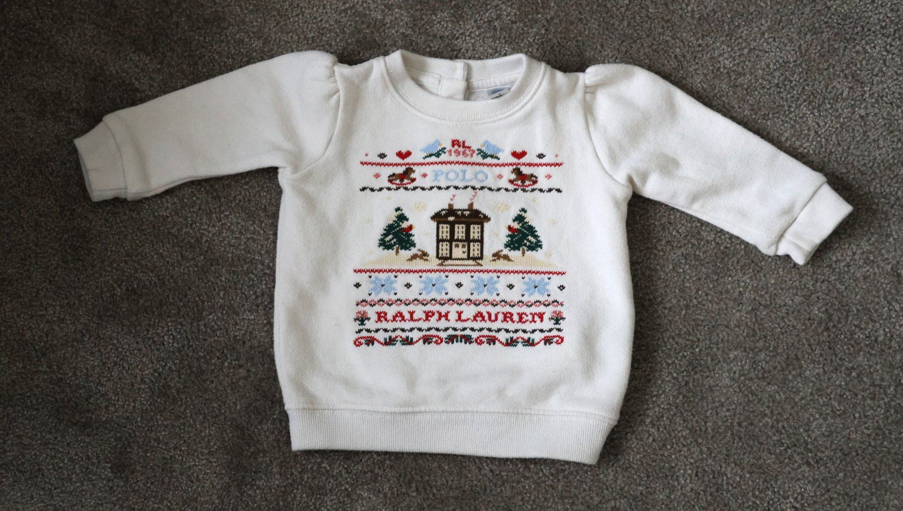 Pulls et sweat-shirts: Mädchen Ralph Lauren Pullover 6 Monate – D'occasion à Balzers par MinimenschMia 1