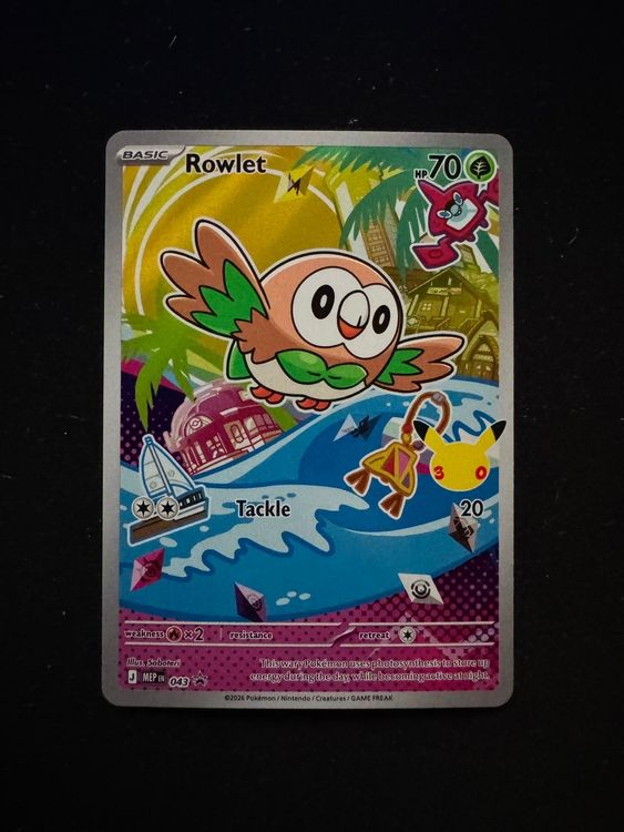 Rowlet MEP 043 First Partner Promo EN Ascended Heroes 1.- (Gebraucht ...