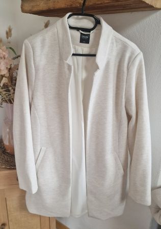 Damen Blazer / Mantel hellbeige Grösse L neuwertig