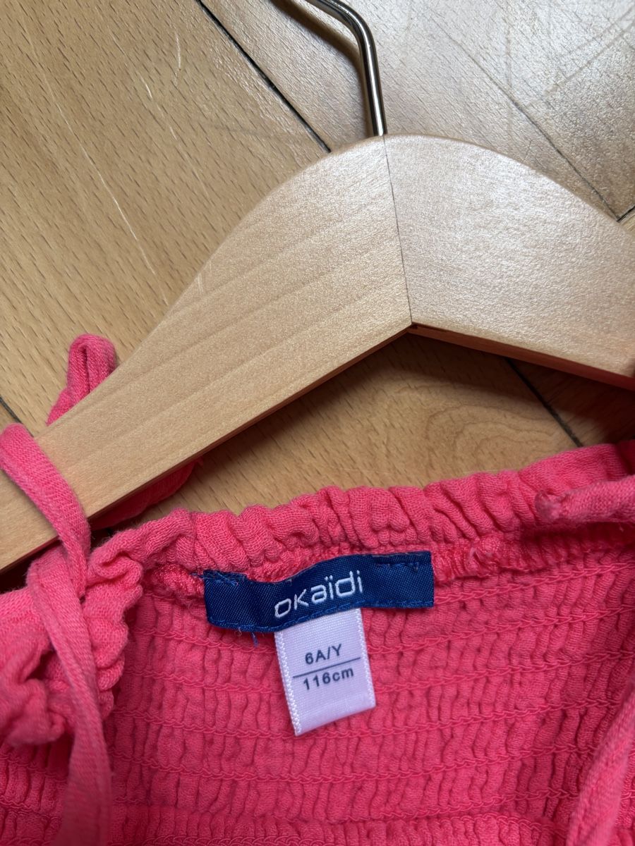 Okaidi Vestiti & Gonne: Robe d'été rose Okaïdi - Taille 116 – Nuovo (secondo la descrizione) da Sion venduto da Nelsonkatz 1