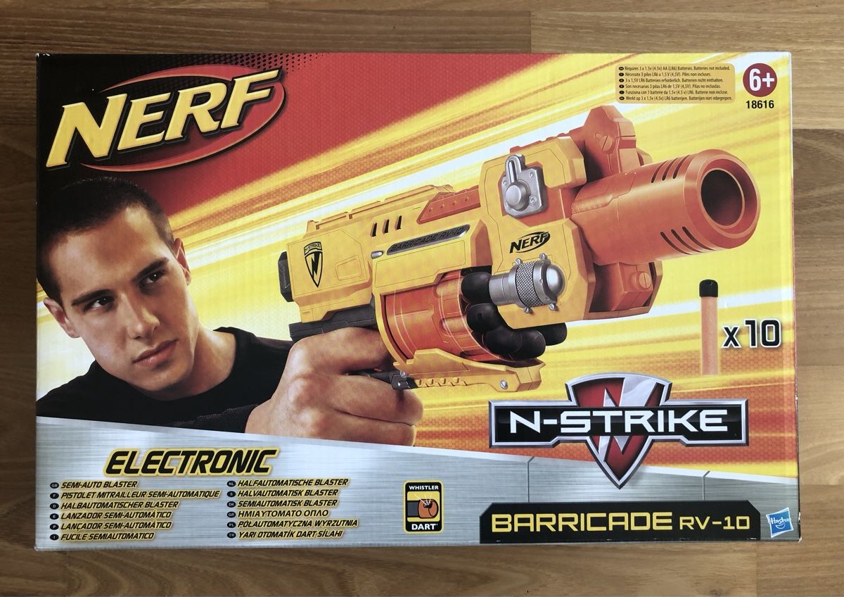 Nerf Spielzeuge: NERF N-Strike Barricade RV10 NEU & OVP – Neu und originalverpackt aus Unterseen von Wue411
