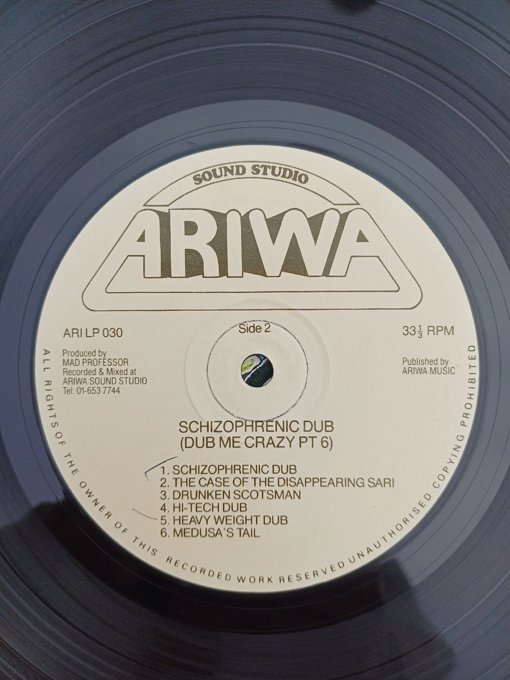 Dischi in vinile: Mad Professor "Schizophrenic Dub - Dub me crazy Vol.6" LP – Usato da Begnins venduto da Drastic-Sound 5