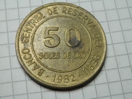 Peru 50 Soles, 1982