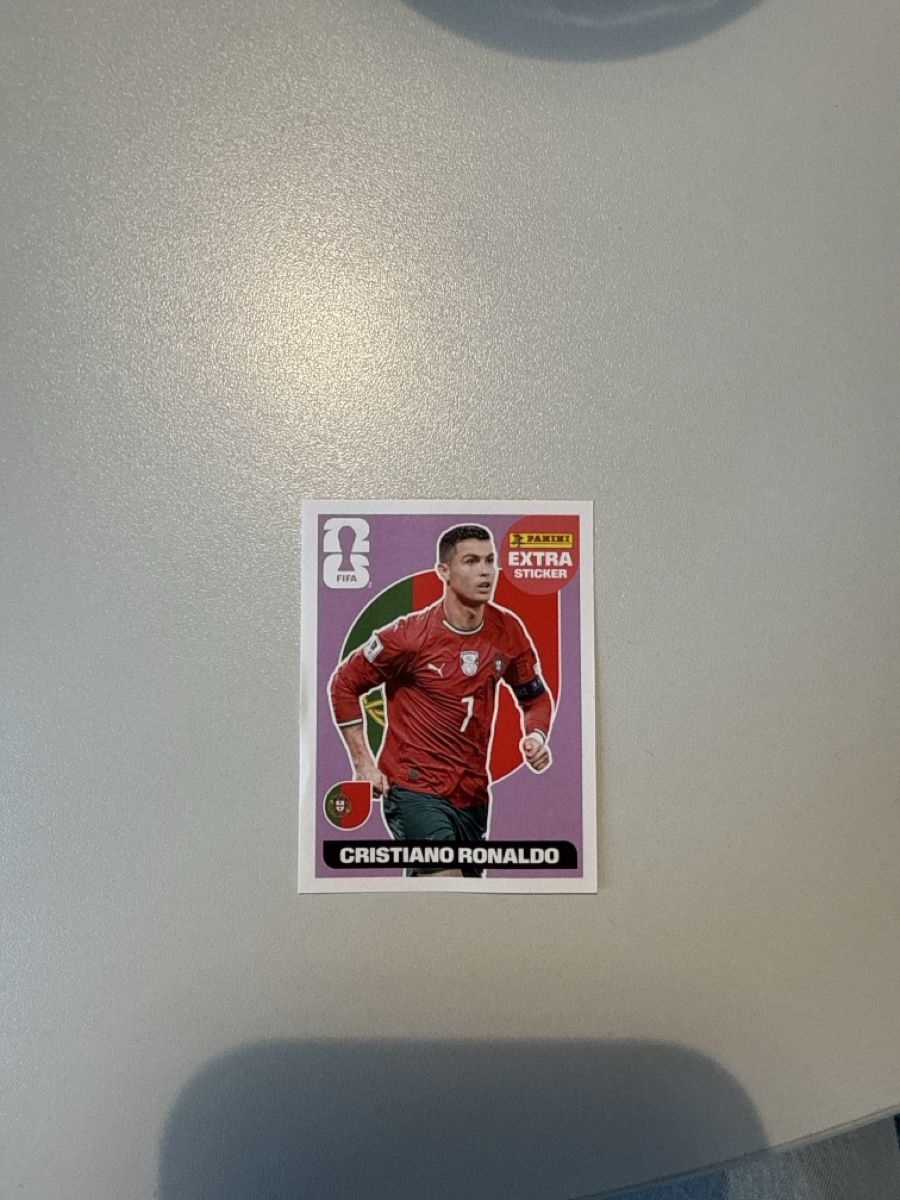 Sticker: Cristiano Ronaldo extra Sticker, World Cup 2026 – Nuovo (secondo la descrizione) da Kirchberg BE venduto da simu_79