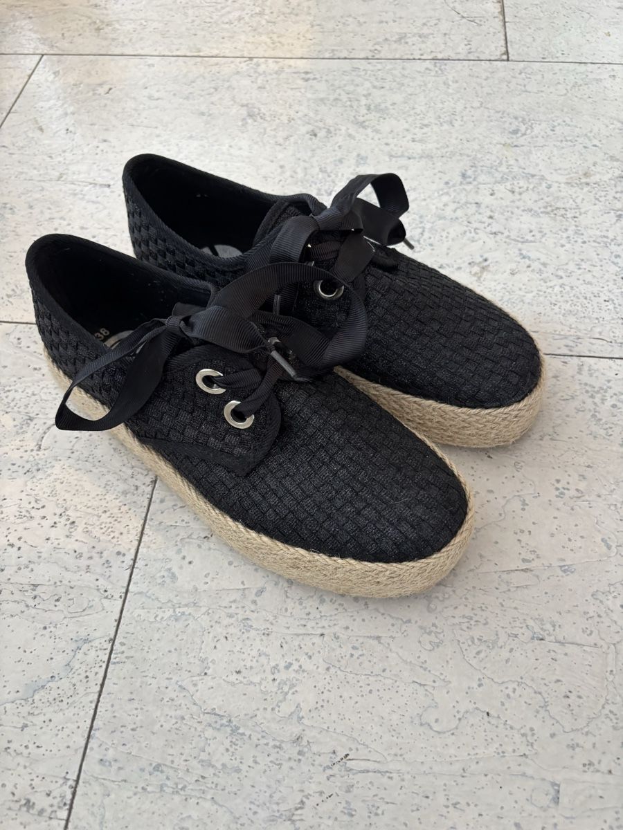 Damenschuhe: Espadrilles schwarz, Gr. 38 – Neu (gemäss Beschreibung) aus Mühlau von martiniii 2