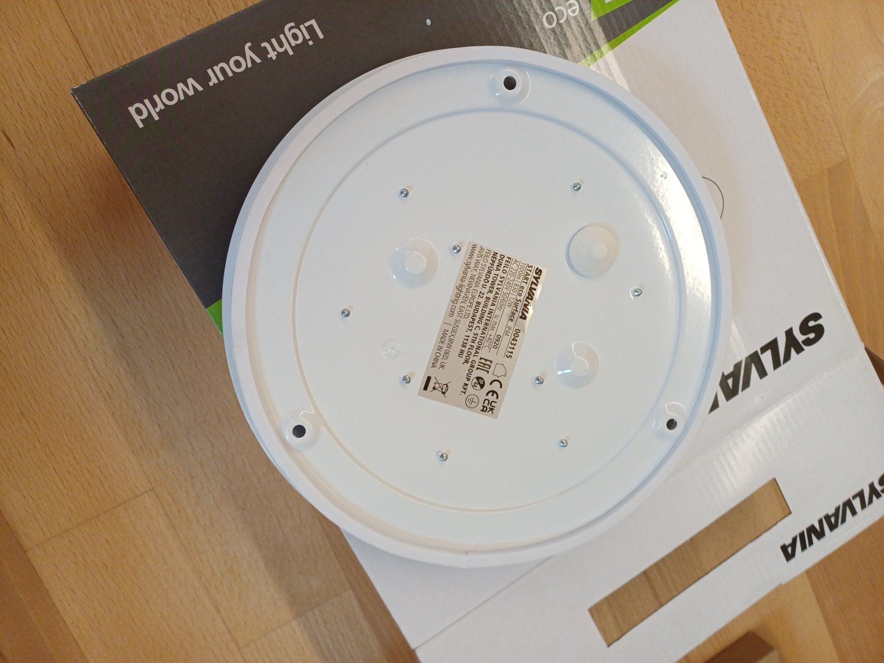 Lustres & lampes de plafonds: Sylvania LED Deckenlampe rund 25cm 12W – Neuf avec emballage d'origine à Oberegg par jan_zq6j 2
