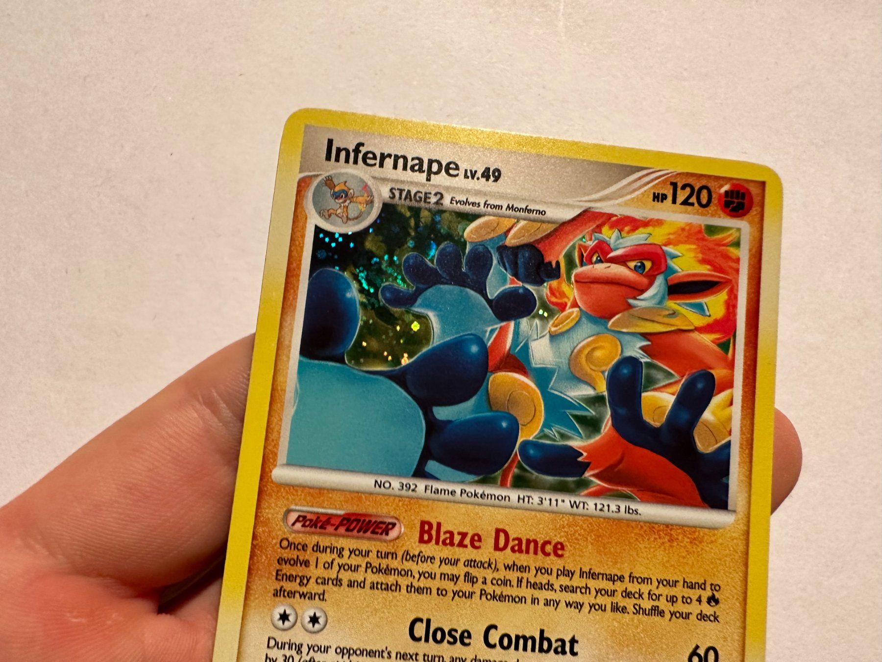 Pokémon Carte collezionabili: Infernape holo D&P Stormfront EN – Usato da Hagendorn venduto da Pokecollectorch 2