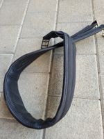 Gurtzeug Pferde schwarz Leder mit Gummizug 128cm Länge