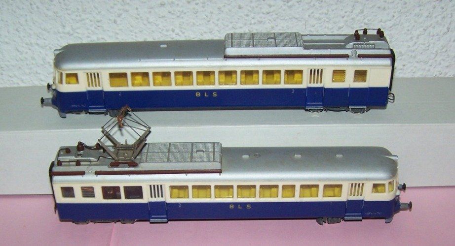 Kleinbahn Modellini di ferrovie: Kleinbahn H0: BLS Doppel-Triebwagen ABFe, DC, super Zustand – Nuovo (secondo la descrizione) da Brüttisellen venduto da Rentner44zh 5