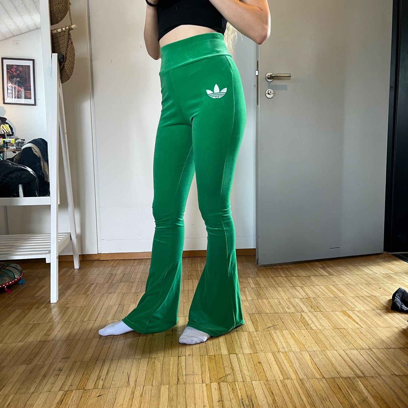 Adidas Pantaloni: Grüne Adidas Schlaghose – Nuovo (secondo la descrizione) da Zürich venduto da mel_258 6