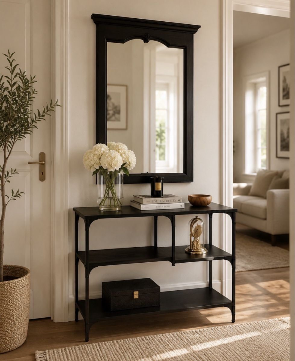 Scaffali: Étagère Console 3 niveaux Noir Style Industriel – Usato da La Tour-de-Peilz venduto da mar_l5z6