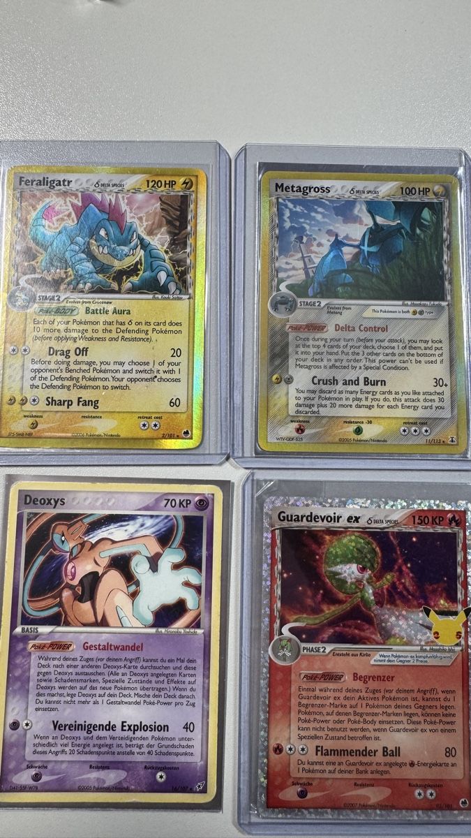 55 Cartes Animé En Aluminium Doré – Aucune Doublon, Pour Les Vrais Collectionneurs !