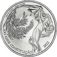 Portugal - 2½ Euro 200 Years Constitution 2022 UNC